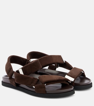 Salinas suede sandals | The Attico