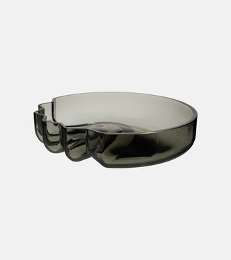 Pulse glass platter | Zaha Hadid Design