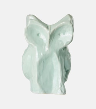 After Midnight Owl Small stoneware vase by Marni | Serax