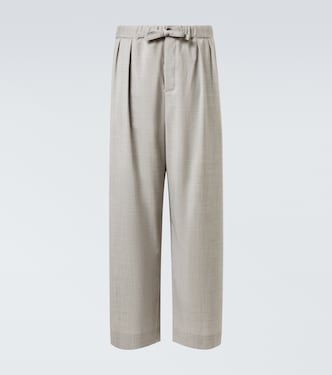 Wool wide-leg pants  | Loewe