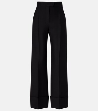 Crepe Couture wide-leg pants | Valentino