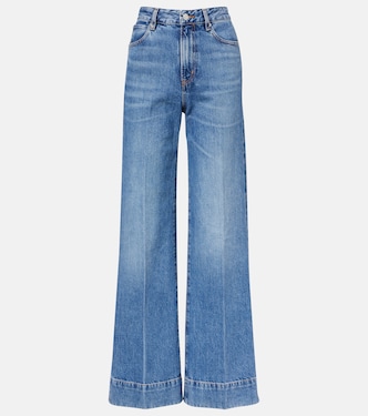 Jean wide-leg Slice à taille haute | Frame