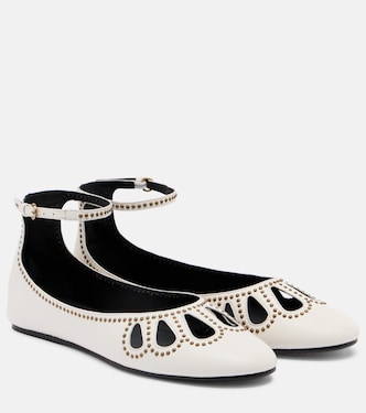 Verzierte Ballerinas Bloris aus Leder | Isabel Marant