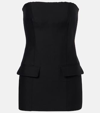 Wool and silk crêpe top | Toteme