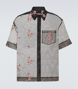 Besticktes Hemd aus Organza | Simone Rocha