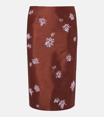 Embellished slip skirt | Shushu/Tong