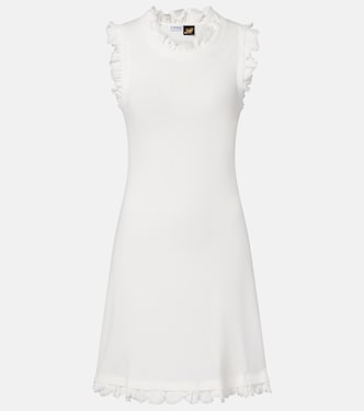Paula's Ibiza cotton-blend minidress | Loewe