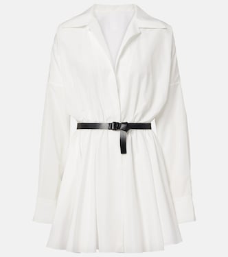 Belted shirt dress | Norma Kamali