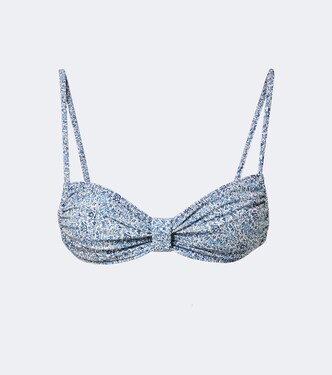 Devin floral bikini top | Montce
