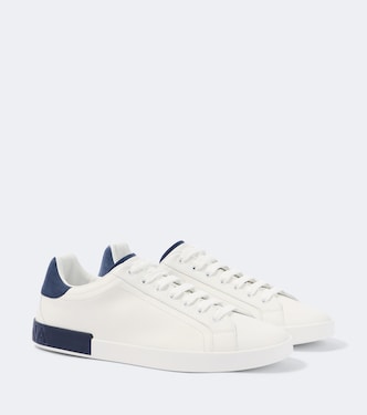 Logo leather sneakers | Dolce&Gabbana
