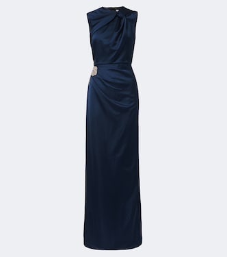 Embellished satin gown | Erdem