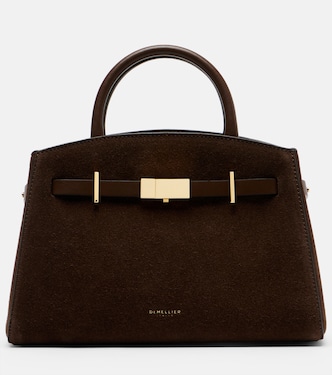 Borsa a mano Hudson Small in suede | DeMellier