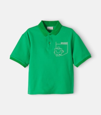 X Mr. Men Polohemd Polohemd Miss aus Piqué | Gucci Kids