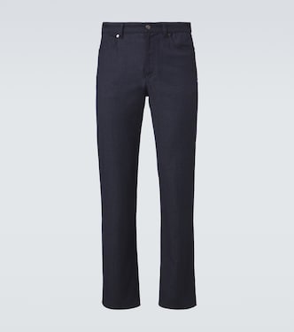 Mid-rise straight jeans | Agnona