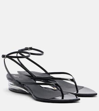 Sandali infradito Invisible in vernice | Alaïa