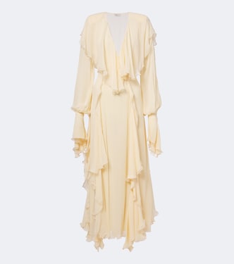 Robe longue à volants | Blumarine