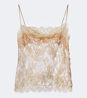 Floral lace camisole | Saint Laurent