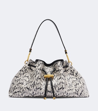 Schultertasche Cinch Small aus Leder | Jimmy Choo