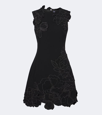 Robe Chloe à appliqués floraux | Leo Lin