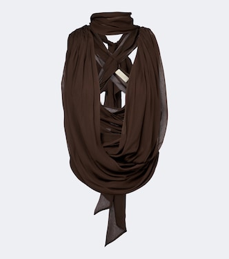 Top Isolde aus Georgette | De La Vali