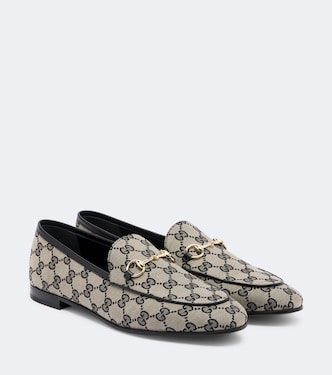 Loafers Jordaan aus Canvas | Gucci
