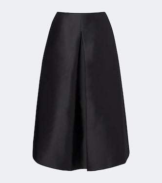 Vexa satin midi skirt | Simkhai