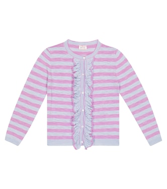 Nacho striped cotton-blend cardigan | Morley