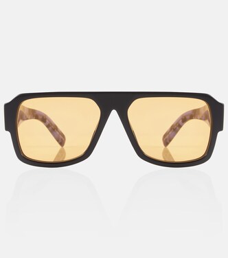 Flat-top aviator sunglasses | Prada