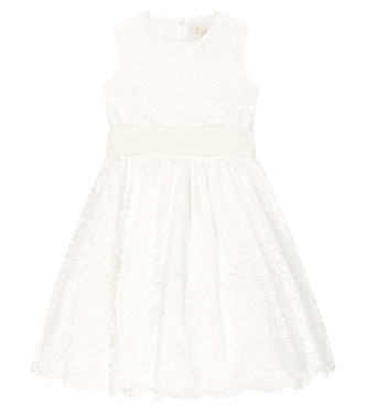 Cotton-blend lace dress | Il Gufo
