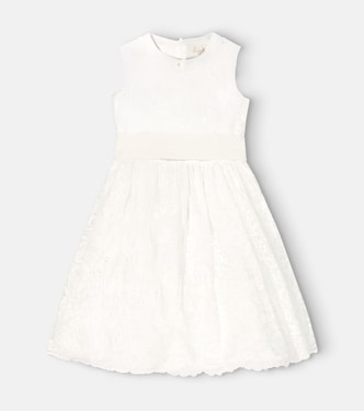 Robe en dentelle de coton mélangé | Il Gufo