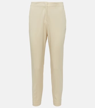High-rise cotton-blend tapered pants | Etro