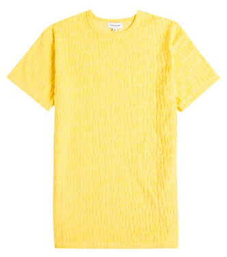 Monogram jacquard cotton-blend terry dress | Marc Jacobs Kids