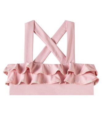 Aman ruffled bikini top | Marysia Bumby