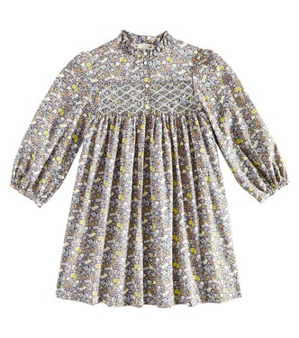 Robe Tamsin en coton à fleurs | Bonpoint