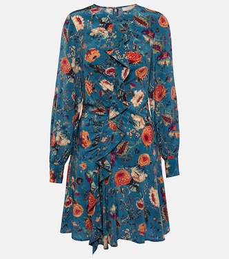 Robe Salima en soie à fleurs | Ulla Johnson