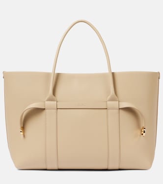 Ghiera Large leather tote bag | Loro Piana