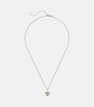 Collar Piece of My Heart de oro de 14 ct con diamantes | Stone and Strand