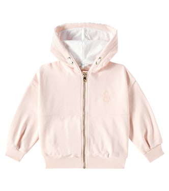 Cotton jersey hoodie | Chloé Kids