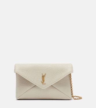 Cassandre leather clutch | Saint Laurent