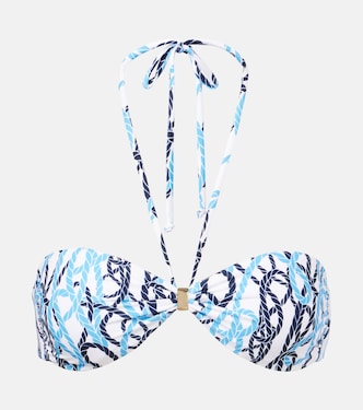 Liguria halterneck bikini top | Melissa Odabash