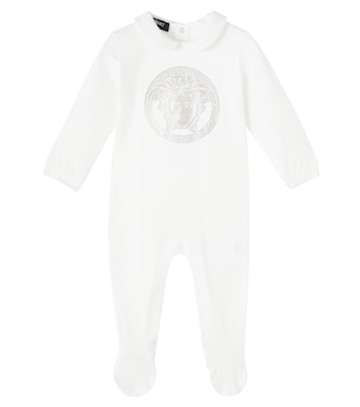 Bébé – Grenouillère Medusa en coton mélangé | Versace Kids