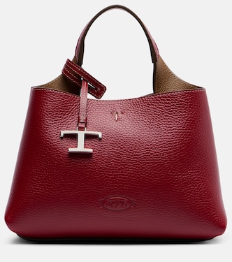 T Timeless Micro leather tote bag | Tod's