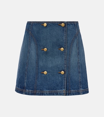 Clara denim miniskirt | Ulla Johnson