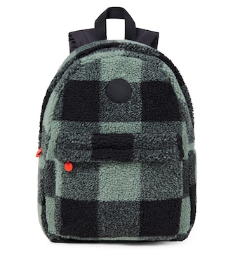 Logo checked teddy backpack | Stella McCartney Kids