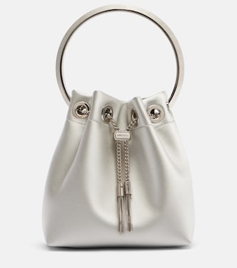 Bucket Bag Bon Bon aus Satin | Jimmy Choo