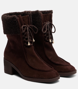 Ankle Boots Hali aus Veloursleder | Jimmy Choo