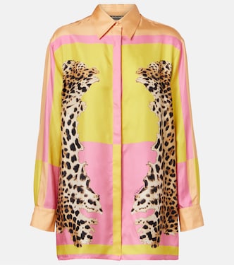Chemise en soie imprimée | Roberto Cavalli