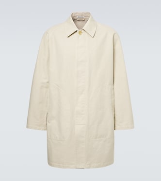 Manteau en sergé de coton  | Auralee