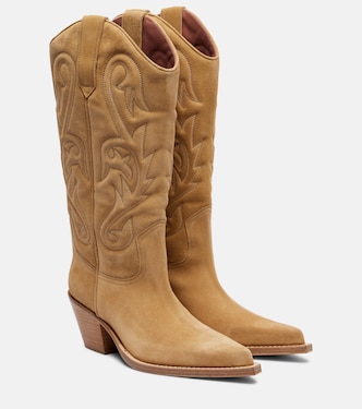 Dakota suede cowboy boots | Paris Texas