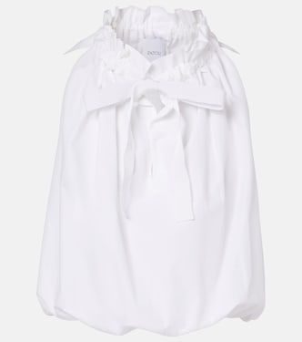 Gathered cotton top | Patou